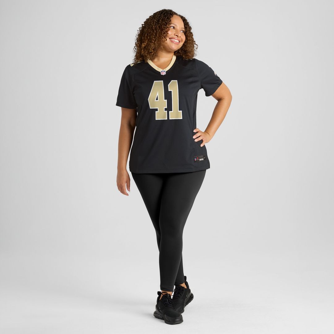 Alvin Kamara New Orleans Saints Nike Women's Game Official Jersey - Black