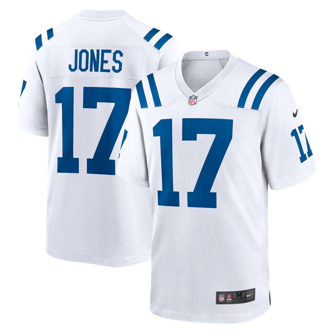 Daniel Jones Indianapolis Colts Nike Game Official Jersey -  White