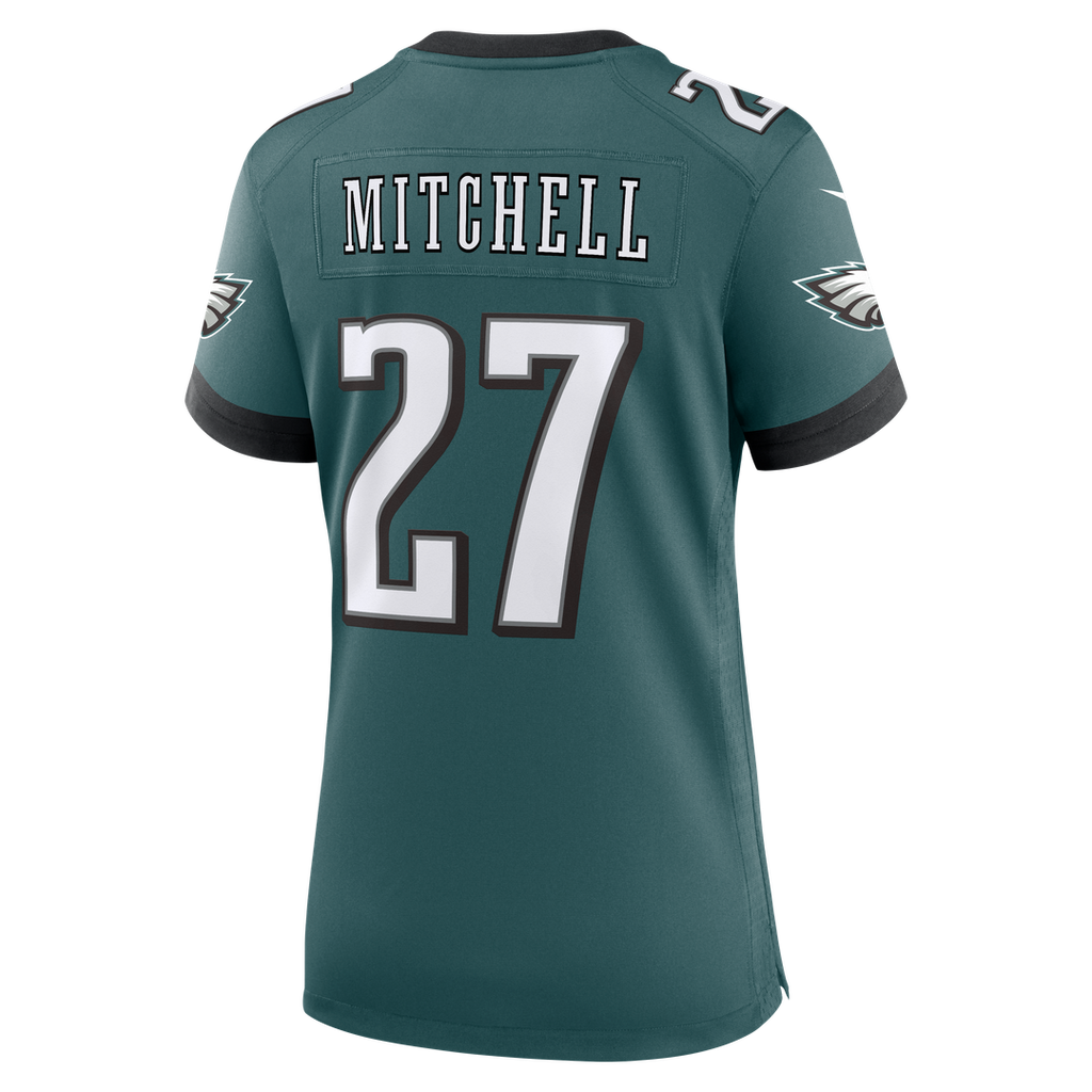 Quinyon Mitchell Philadelphia Eagles Nike Women's Team Game Official Jersey -  Midnight Green
