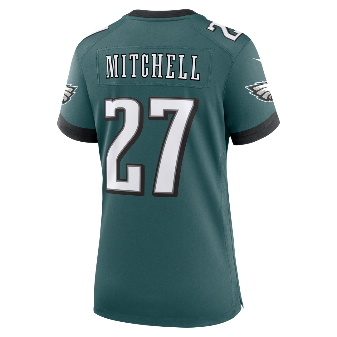 Quinyon Mitchell Philadelphia Eagles Nike Women's Team Game Official Jersey -  Midnight Green