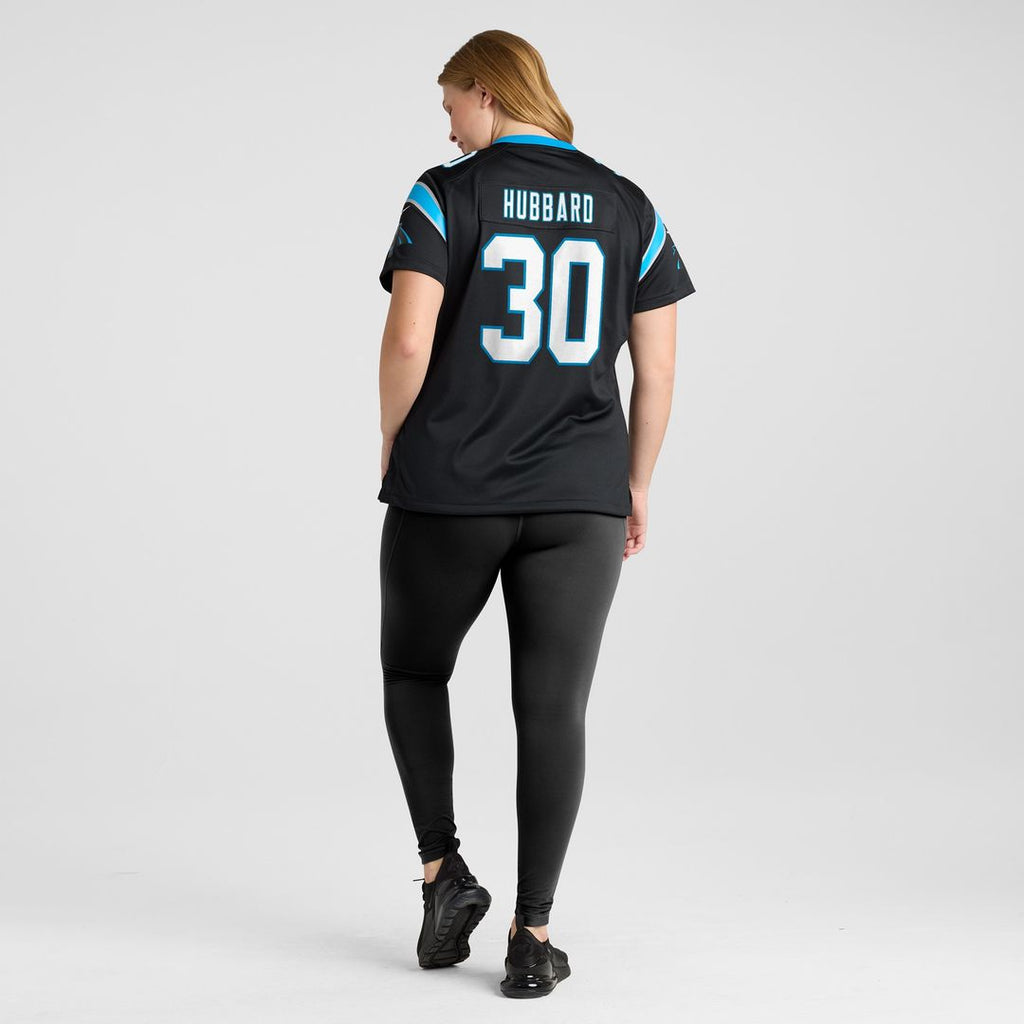 Chuba Hubbard Carolina Panthers Nike Women's Alternate Game Jersey - Blue