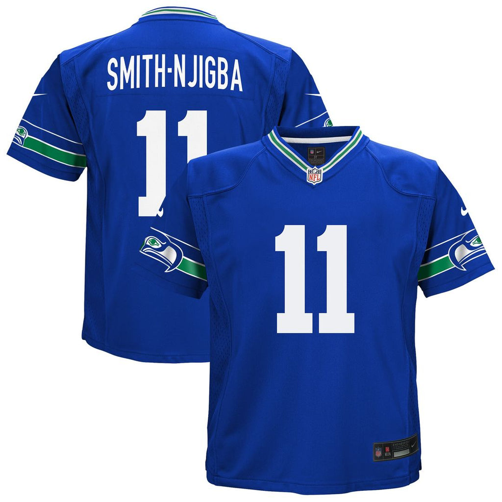 Jaxon Smith-Njigba Seattle Seahawks Nike Toddler Alternate Game Official Jersey - Royal