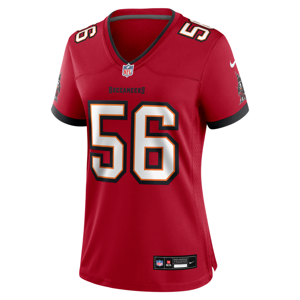 Benton Whitley Tampa Bay Buccaneers Nike Women's Team Game Official Jersey -  Red