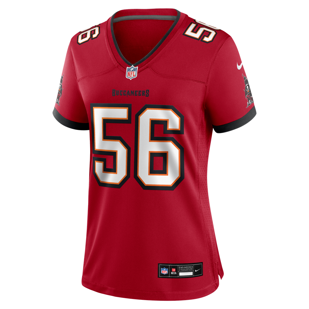 Benton Whitley Tampa Bay Buccaneers Nike Women's Team Game Official Jersey -  Red