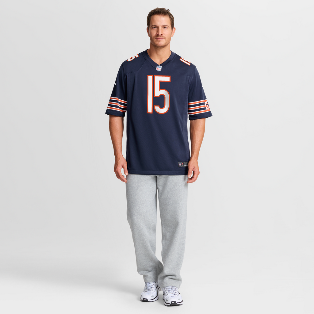 Rome Odunze Chicago Bears Nike  Player Game Official Jersey - Navy
