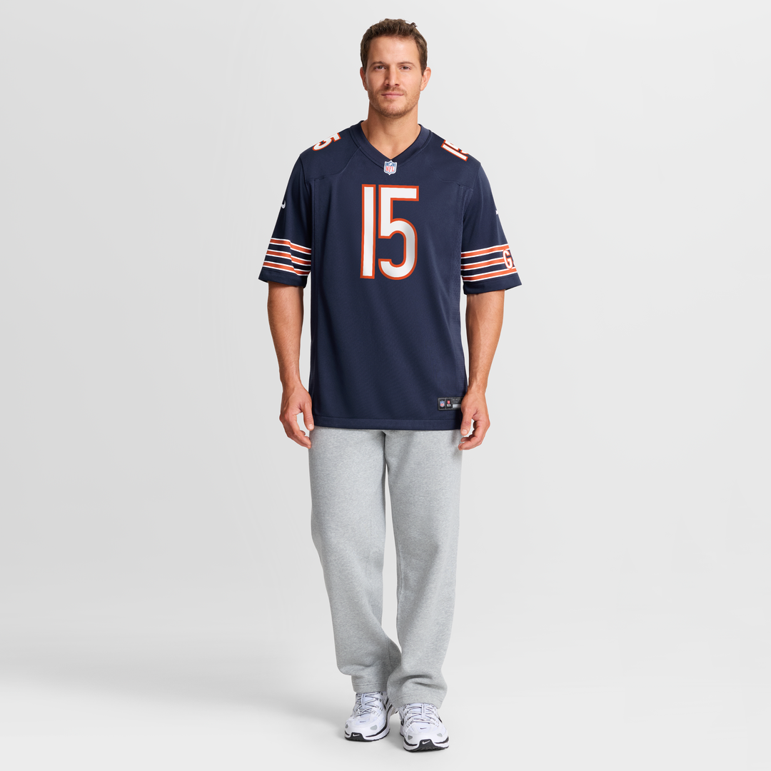 Rome Odunze Chicago Bears Nike  Player Game Official Jersey - Navy