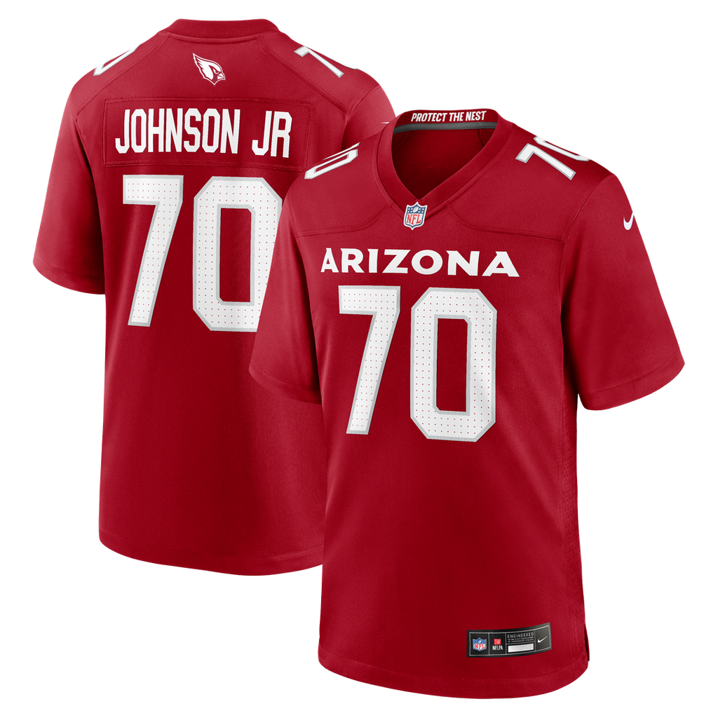 Paris Johnson Jr. Arizona Cardinals Nike Game Jersey - Cardinal