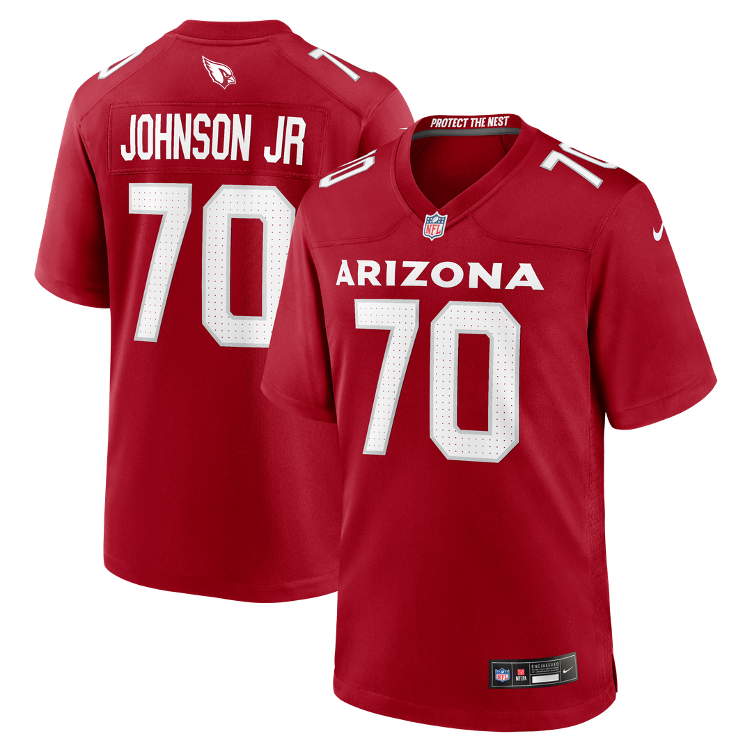 Paris Johnson Jr. Arizona Cardinals Nike Game Jersey - Cardinal