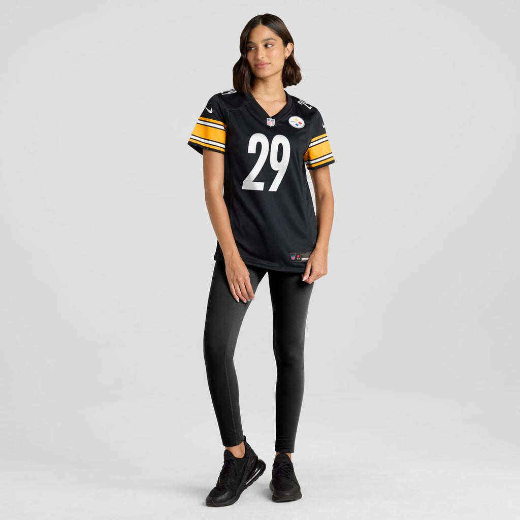 Eli Heidenreich Pittsburgh Steelers Nike Women's Team Game Jersey - Black