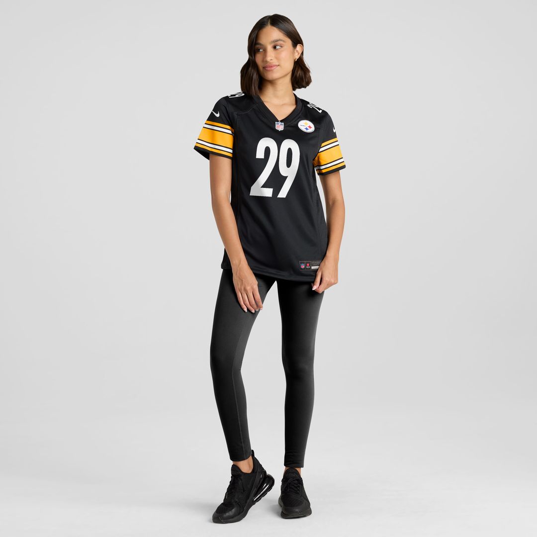 Eli Heidenreich Pittsburgh Steelers Nike Women's Team Game Jersey - Black