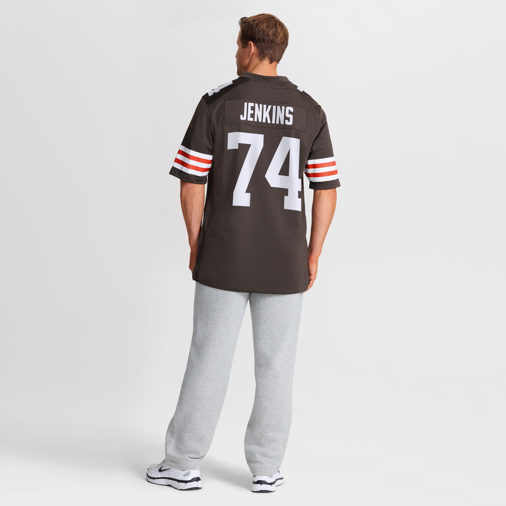 Elgton Jenkins Cleveland Browns Nike Team Game Jersey - Brown