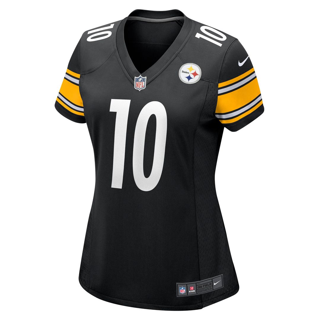 Roman Wilson Pittsburgh Steelers Nike Women's Team Game Official Jersey -  Black