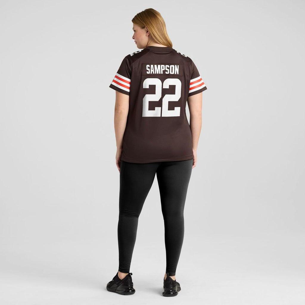 Dylan Sampson Cleveland Browns Nike Women's Team Game Official Jersey -  Brown