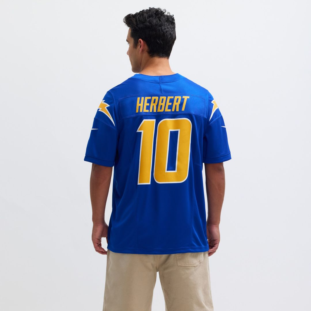 Justin Herbert Los Angeles Chargers Nike Vapor F.U.S.E. Limited Official Jersey - Royal
