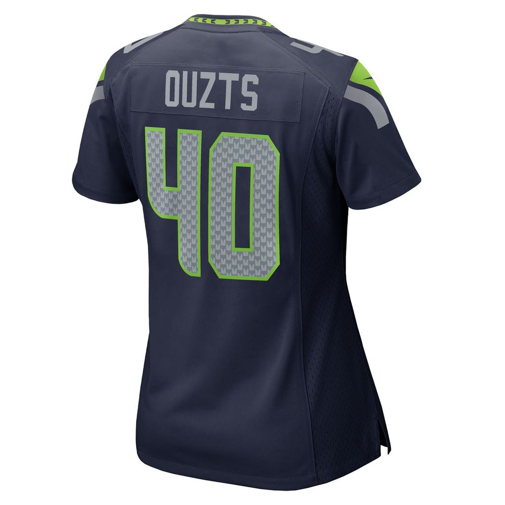 Robbie Ouzts Seattle Seahawks Nike Women's Team Game Jersey - College Navy