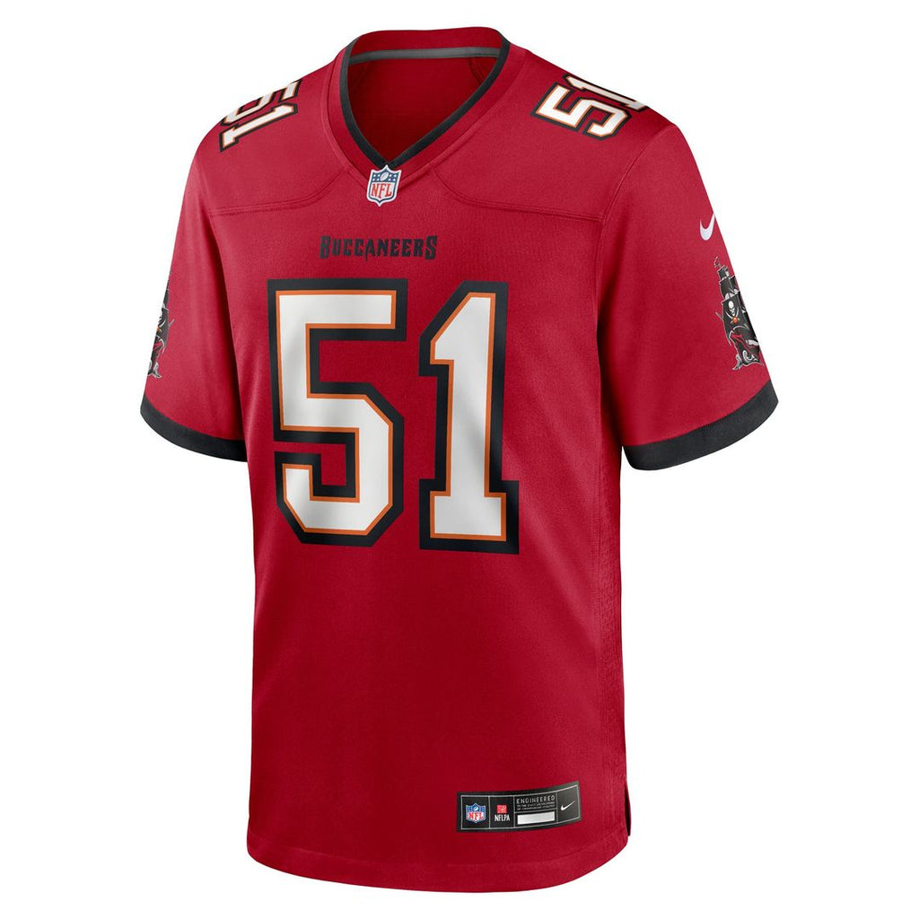 David Walker Tampa Bay Buccaneers Nike Team Game Official Jersey -  Red