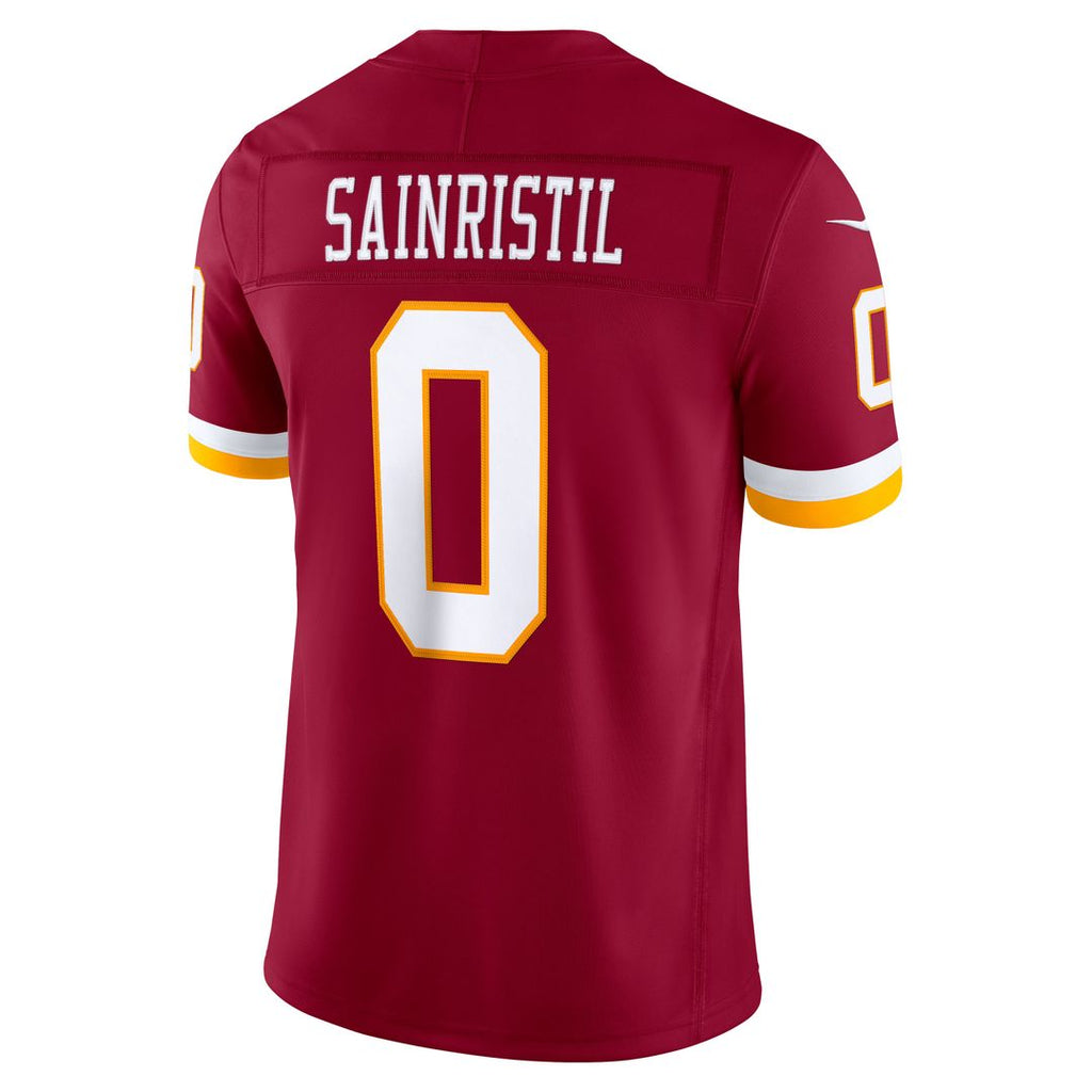 Mike Sainristil Washington Commanders Nike Vapor F.U.S.E. Stitched Limited Official Jersey - White