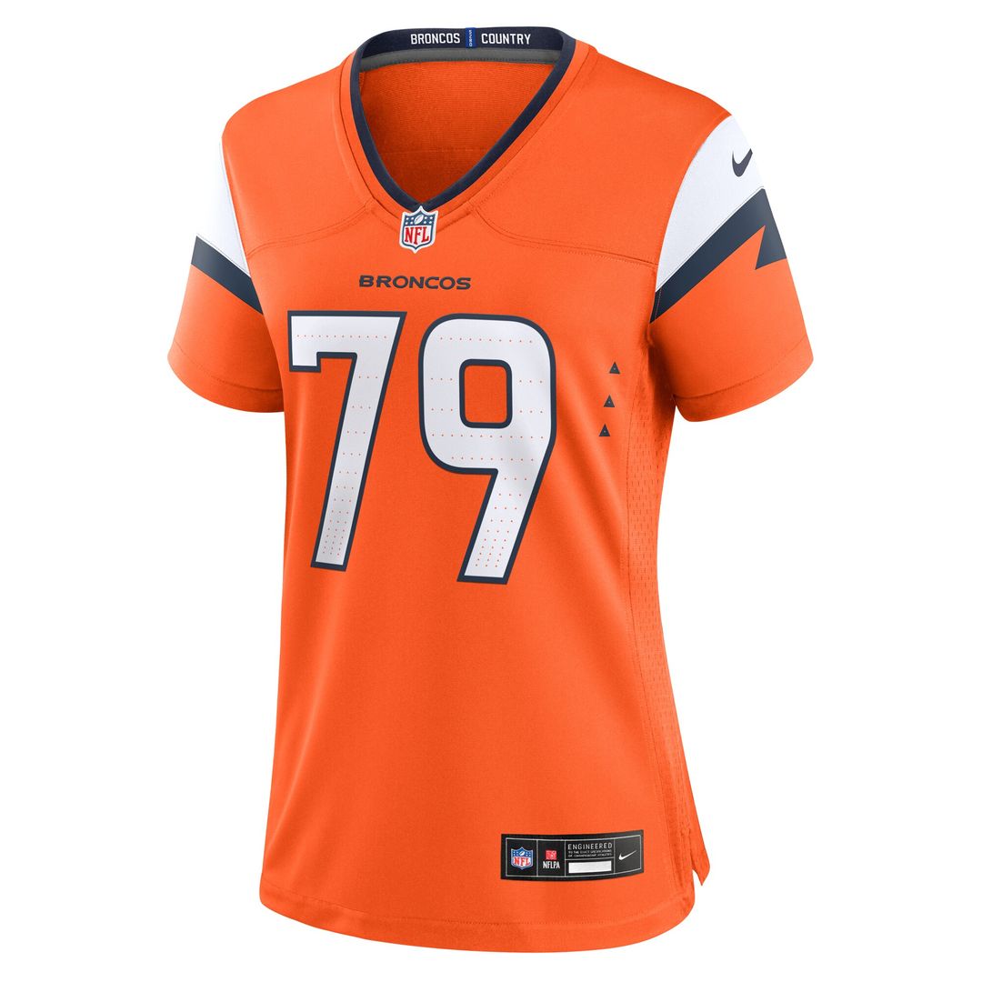 Matt Peart Denver Broncos Nike Women's Team Game Jersey - Orange