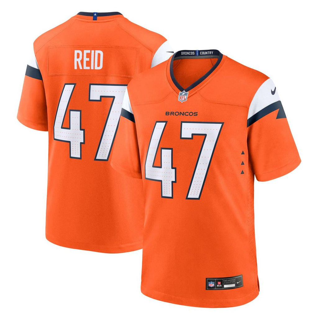 Karene Reid Denver Broncos Nike Team Game Official Jersey -  Orange
