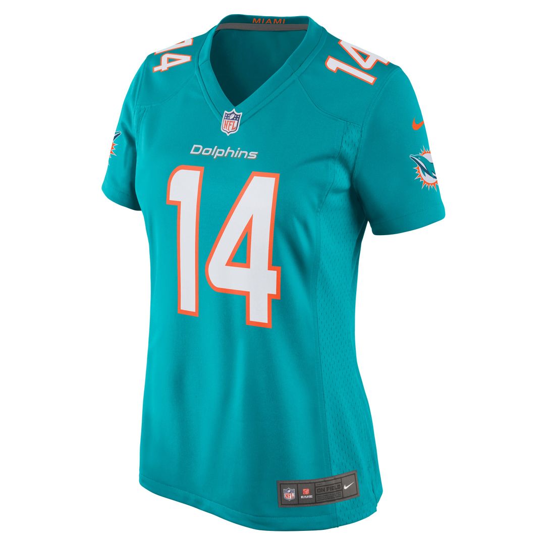 Ryan Fitzpatrick Miami Dolphins Nike Women's Game Official Jersey - Aqua