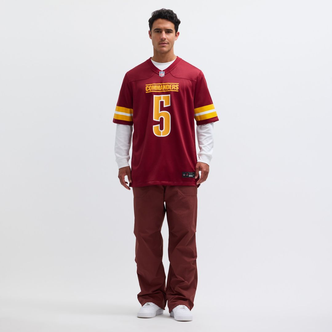 Jayden Daniels Washington Commanders Nike Alternate Game Player Official Jersey - Black