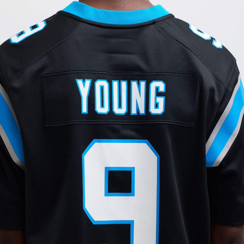 Bryce Young Carolina Panthers Nike Team Game Official Jersey - Black