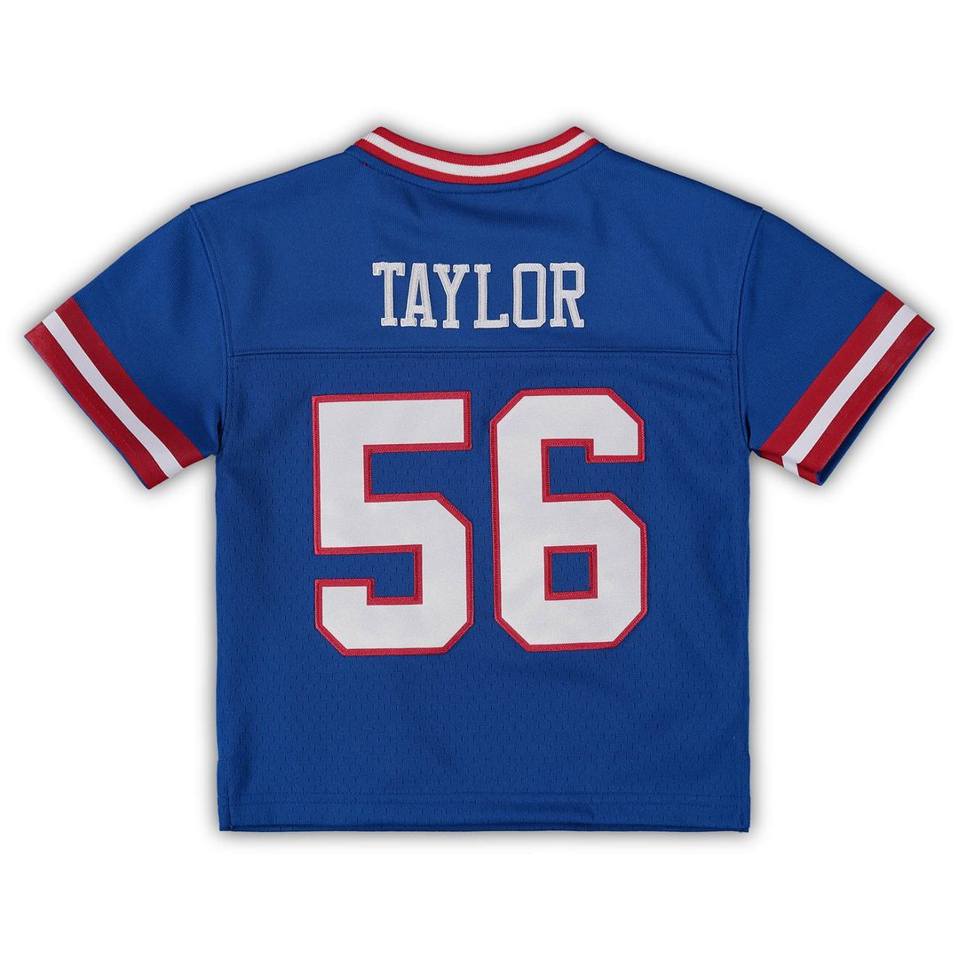 Lawrence Taylor New York Giants Mitchell & Ness Toddler 1986 Retired Legacy Official Jersey - Royal