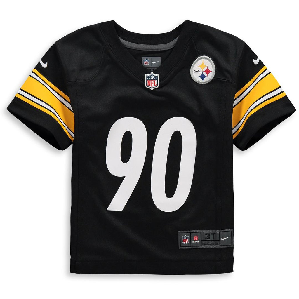 T.J. Watt Pittsburgh Steelers Nike Toddler Game Official Jersey - Black
