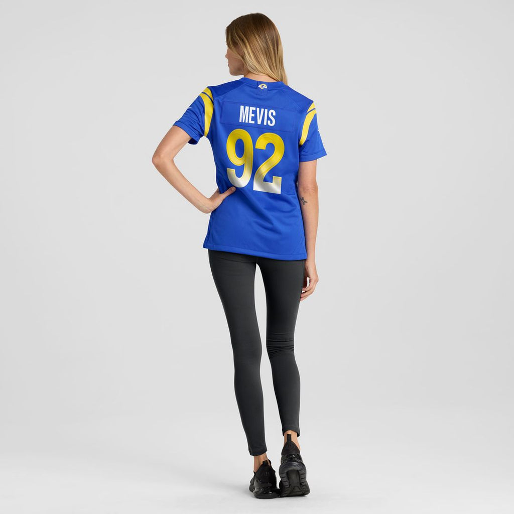 Harrison Mevis Los Angeles Rams Nike Women's Team Game Official Jersey -  Royal