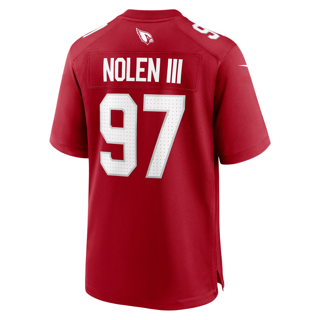 Walter Nolen Arizona Cardinals Nike Game Player Official Jersey - Cardinal