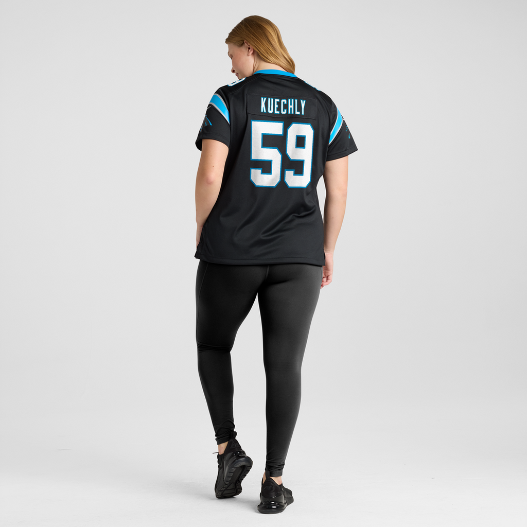 Luke Kuechly Carolina Panthers Nike Women's Team Game Jersey - Black