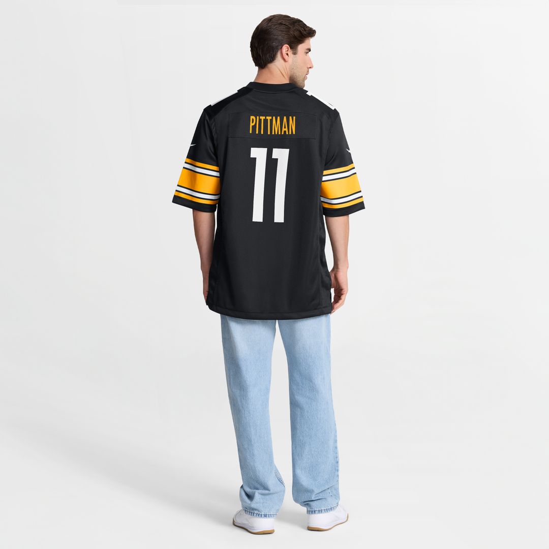 Michael Pittman Jr. Pittsburgh Steelers Nike Game Jersey - Black