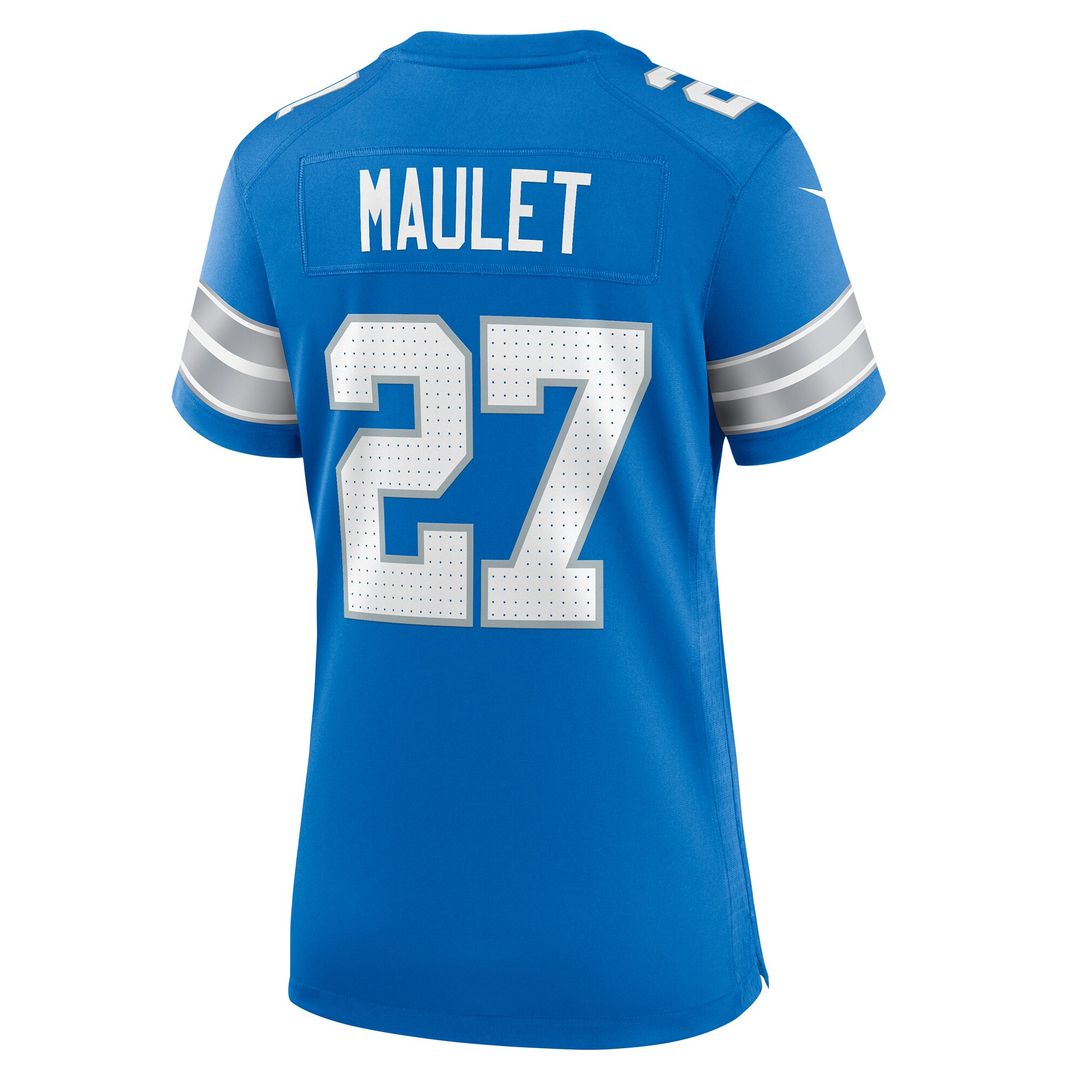 Arthur Maulet Detroit Lions Nike Women's Team Game Official Jersey -  Blue