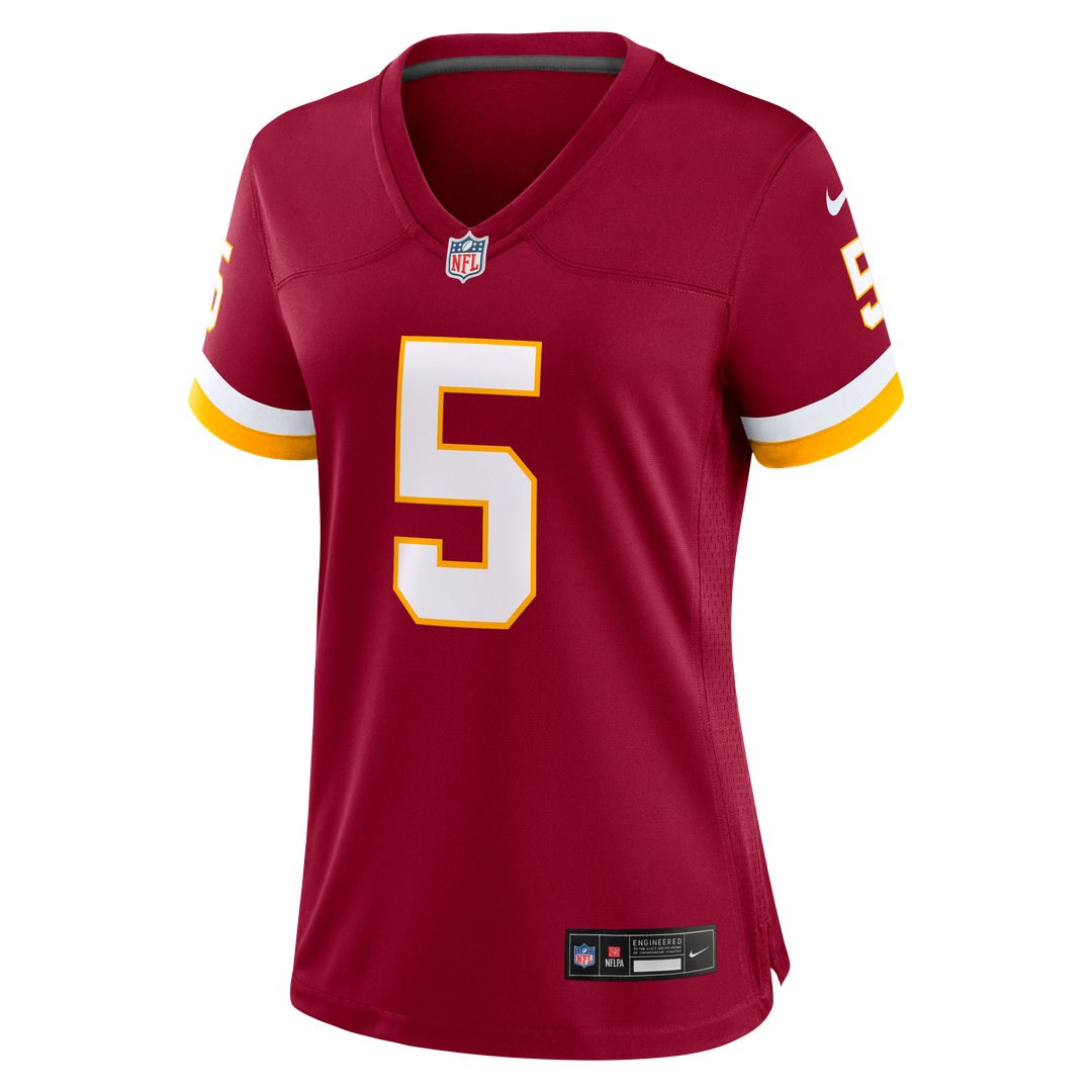 Jayden Daniels Washington Commanders Nike Women's Game Official Jersey - Burgundy