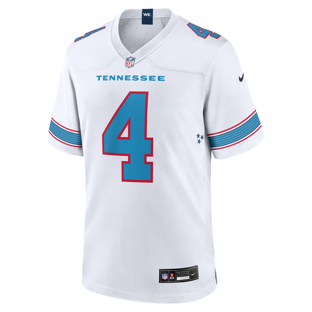 Wan'Dale Robinson Tennessee Titans Nike Game Official Jersey - White