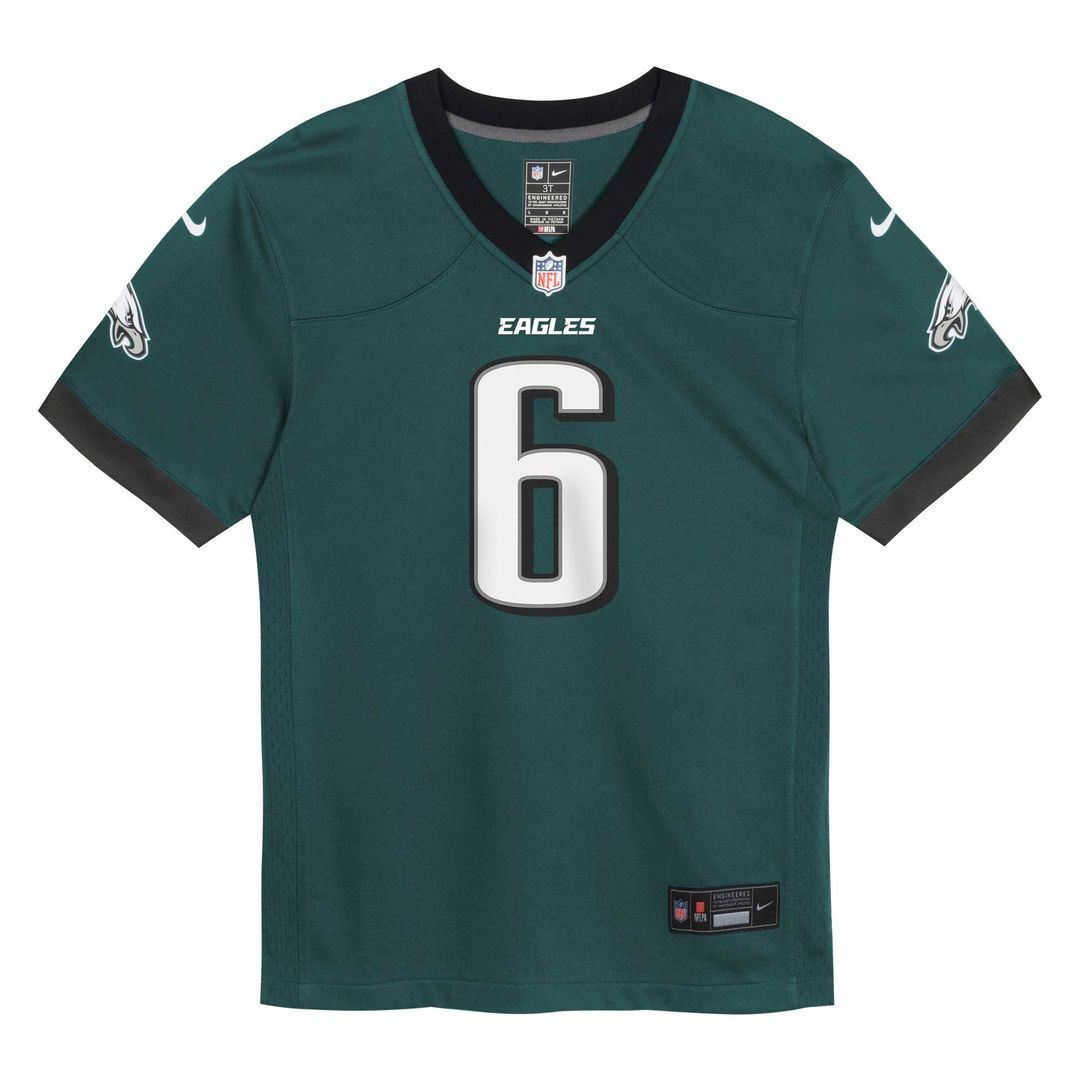 DeVonta Smith Philadelphia Eagles Nike Infant Team Player Game Jersey - Green