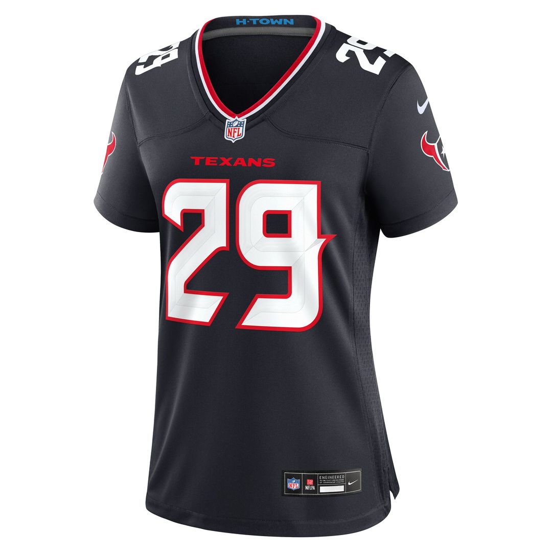 M.J. Stewart Houston Texans Nike Women's Team Game Jersey - Navy