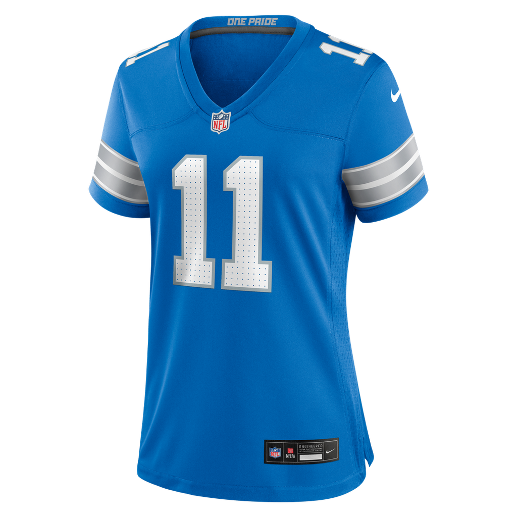 Damone Clark Detroit Lions Nike Women's Team Game Jersey - Blue
