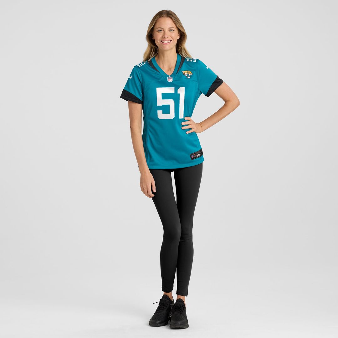 Ventrell Miller Jacksonville Jaguars Nike Women's Game Jersey - Teal