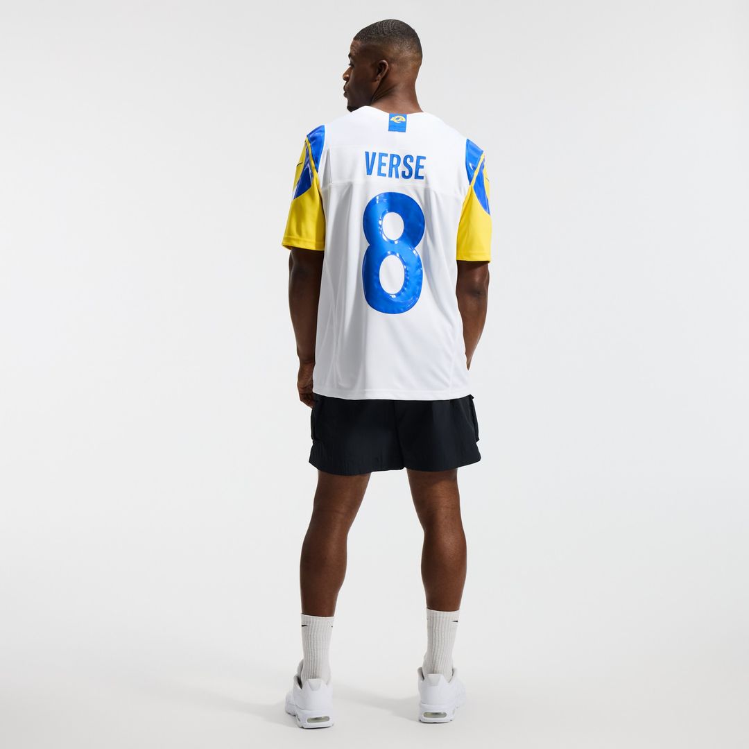 Jared Verse Los Angeles Rams Nike Vapor F.U.S.E. Stitched Limited Official Jersey - White