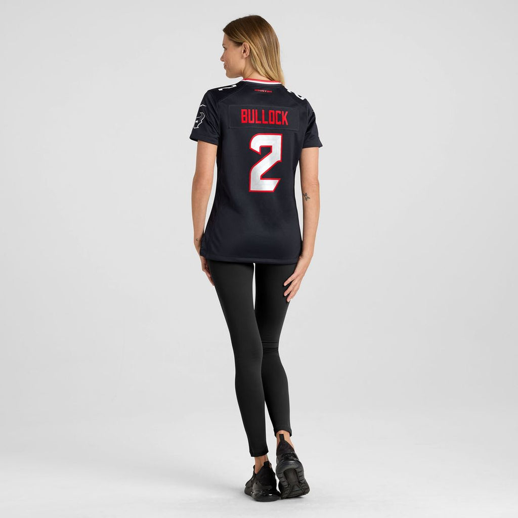 Calen Bullock Houston Texans Nike Women's Team Game Jersey - Navy
