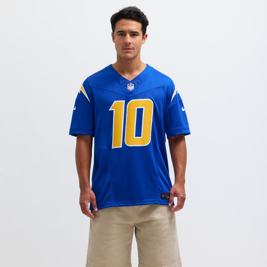 Justin Herbert Los Angeles Chargers Nike Vapor F.U.S.E. Limited Official Jersey - Powder Blue
