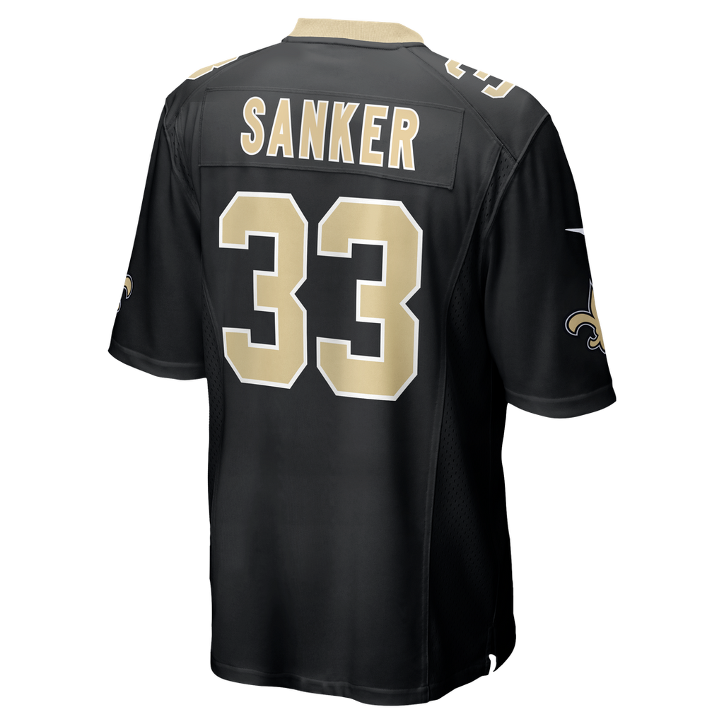 Jonas Sanker New Orleans Saints Nike Team Game Jersey - Black