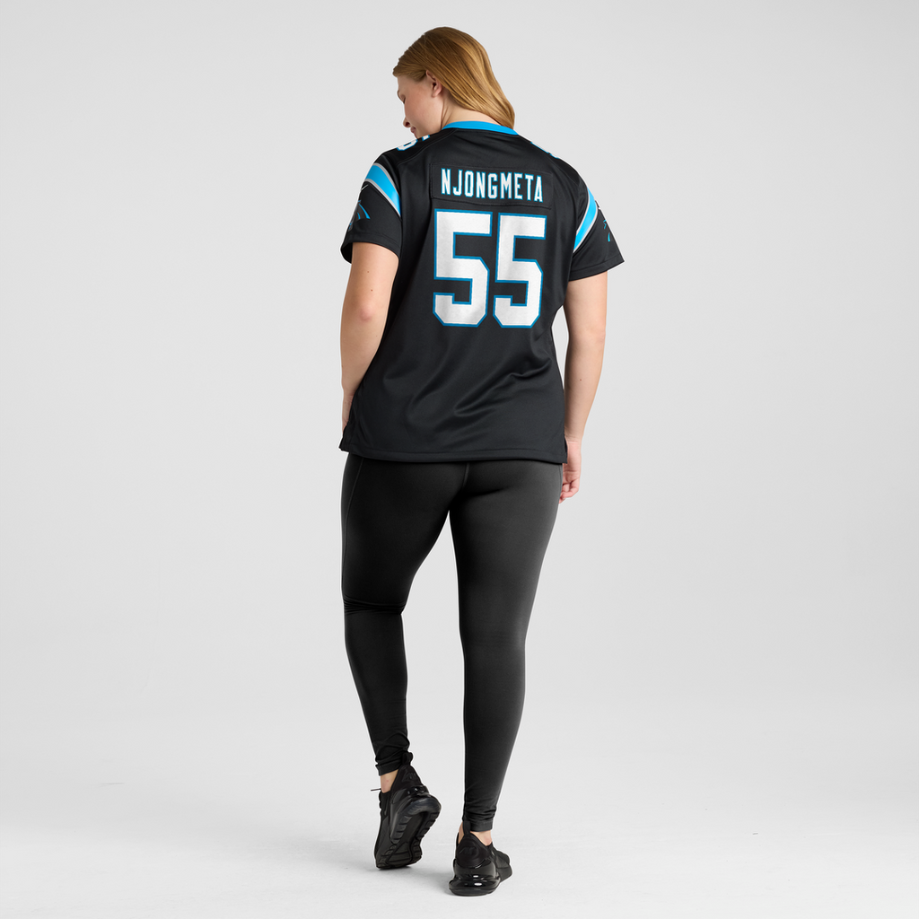 Maema Njongmeta Carolina Panthers Nike Women's Team Game Jersey - Black