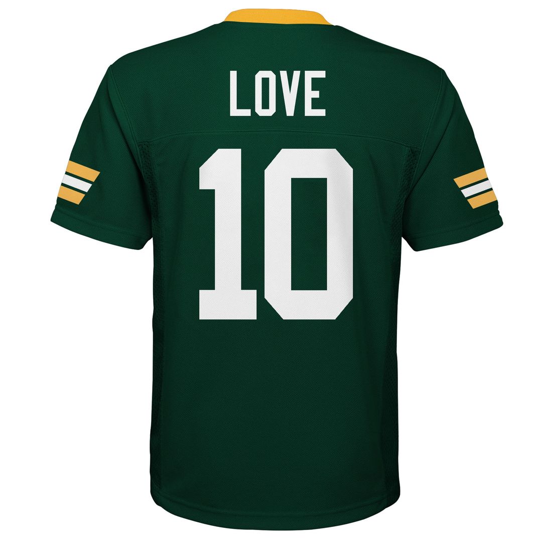 Jordan Love Green Bay Packers Outerstuff Preschool Replica Player Official Jersey - Green