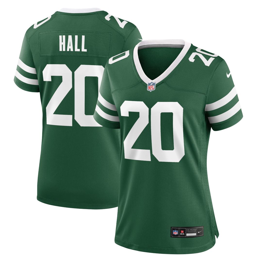 Breece Hall New York Jets Nike Women's Game Official Jersey - Legacy Green