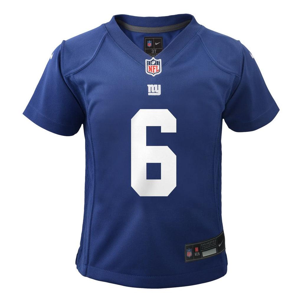 Jaxson Dart New York Giants Nike Infant Team Game Official Jersey - Royal