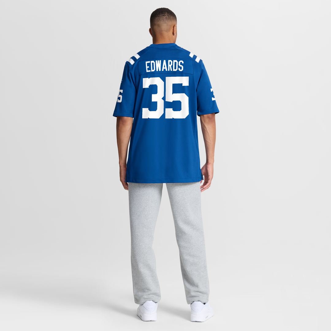 Johnathan Edwards Indianapolis Colts Nike Team Game Jersey - Royal