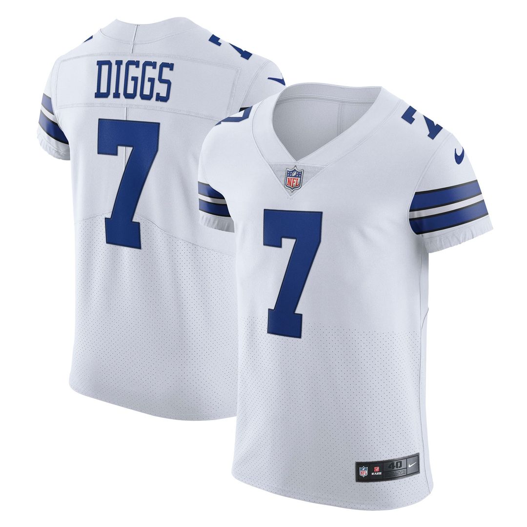 Trevon Diggs Dallas Cowboys Nike Alternate Vapor Elite Official Jersey - Navy
