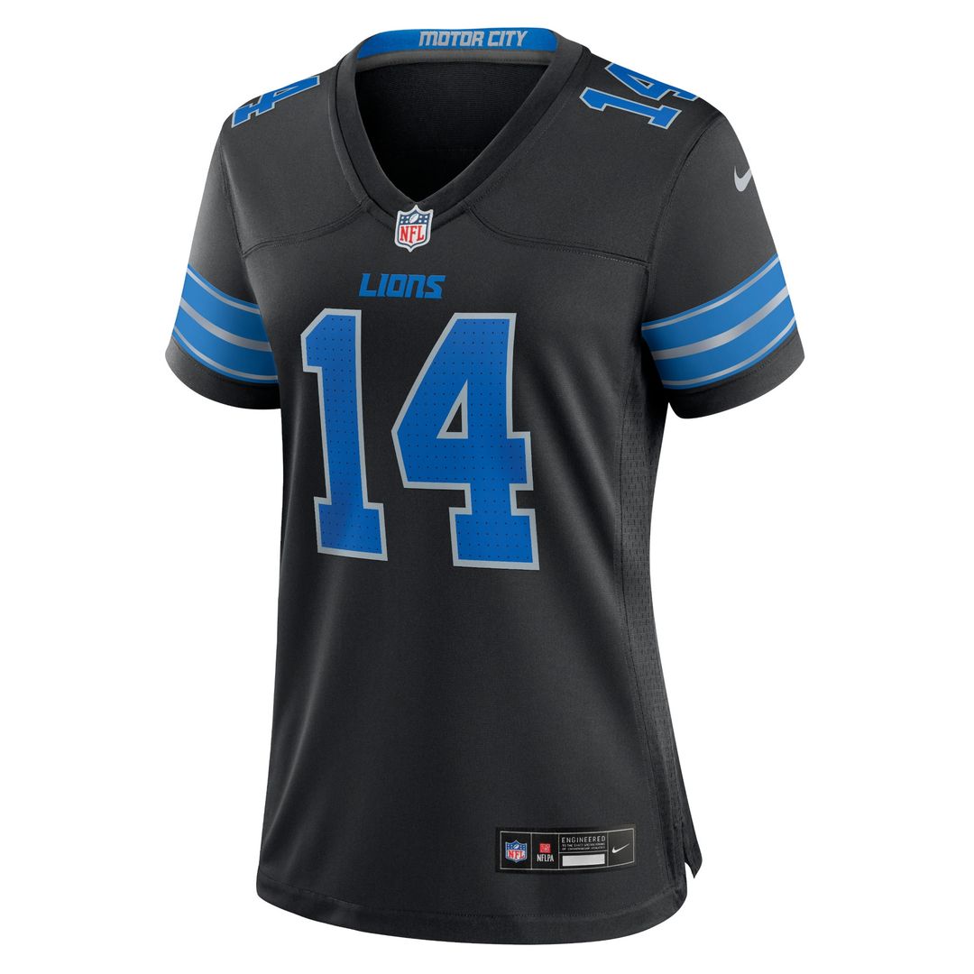 Amon-Ra St. Brown Detroit Lions Nike Women's Team Game Official Jersey - Blue